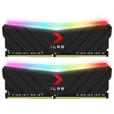 PNY 16 GB DDR4-3600 Kit werkgeheugen Zwart, MD16GK2D4360018XRGB, XLR8 Gaming EPIC-X RGB, XMP