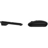 Qware Eastbourne draadloze combo desktopset Zwart, EU lay-out (QWERTY), Membraan, 100%, 800 - 1600 DPI, 2,4 GHz USB | Bluetooth