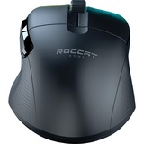 Roccat Kone Pro Air  gaming muis Zwart, 19000 Dpi, RGB led, USB, Bluetooth