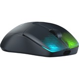 Roccat Kone Pro Air  gaming muis Zwart, 19000 Dpi, RGB led, USB, Bluetooth