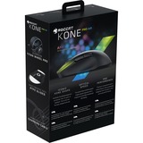 Roccat Kone Pro Air  gaming muis Zwart, 19000 Dpi, RGB led, USB, Bluetooth