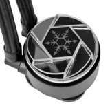 SilverStone NovaPeak 240 ARGB waterkoeling Zwart, 4 Pin PWM