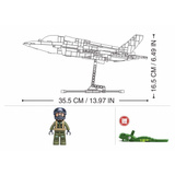 Sluban ModelBricks - F-35B Lightning II STOVL-fighter Constructiespeelgoed Schaal 1:44
