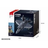 Sluban ModelBricks - F-35B Lightning II STOVL-fighter Constructiespeelgoed Schaal 1:44