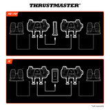 Thrustmaster TCA SKY YOKE-P yoke Zwart, Pc, PlayStation 5