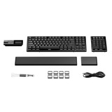 be quiet! Dark Mount Silent Linear RGB mechanisch gaming toetsenbord Zwart, US lay-out (QWERTY), be quiet! Silent Linear, 100%, ARGB, PBT double-shot Keycaps, Media Dock