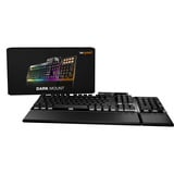 be quiet! Dark Mount Silent Linear, gaming toetsenbord Zwart, US lay-out, be quiet! Silent Linear, ARGB, PBT double-shot Keycaps, Media Dock