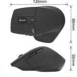 ACT Connectivity Draadloze muis Zwart, 1000 - 2400 DPI