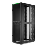 APC NetShelter SX Gen 2 AR3357B2, 48U server rack Zwart/groen, 75(b) x 225,8(h) x 120(d) cm, met zijkanten