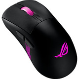 ASUS ROG Keris II Origin Gaming Mouse Zwart, 42.000 dpi, RGB, USB, 2.4GHz, Bluetooth