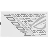 ASUS ROG Strix Platinum White Edition (ROG Equalizer) modulaire 1000 watt voeding  Wit, 1x 12V-2x6, 4x PCIe