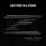 ASUS TUF Gaming A16 FA608UM-RV231W 16"  gaming laptop Zwart/grijs | R7 260 | RTX 5060 | 16 GB | 512 GB SSD