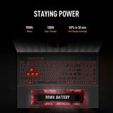 ASUS TUF Gaming A16 FA608UM-RV231W 16"  gaming laptop Zwart/grijs | R7 260 | RTX 5060 | 16 GB | 512 GB SSD