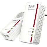 AVM FRITZ!Powerline 1260E WLAN Set International powerline + wlan Wit, Mesh Wi-Fi