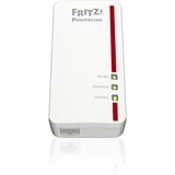 AVM FRITZ!Powerline 1260E WLAN Set International powerline + wlan Wit, Mesh Wi-Fi