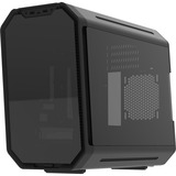 Antec Dark Cube, cube behuizing Zwart | 2x USB-A | 1x USB-C | Tempered Glass