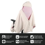 Arozzi Chair Blanket - Pink kleding Roze