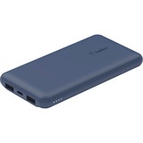 Belkin BoostCharge 3-poorts 10.000 mAh - 15 W powerbank Blauw