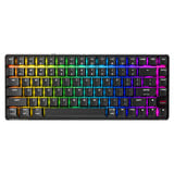 CHERRY XTRFY K33 Compact Wireless RGB gaming toetsenbord Zwart, US lay-out (QWERTY), Mem-chanical, 75%, 75%, ABS keycaps, 2.4 GHz / Bluetooth / USB