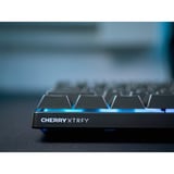 CHERRY XTRFY K33 Compact Wireless RGB gaming toetsenbord Zwart, US lay-out (QWERTY), Mem-chanical, 75%, 75%, ABS keycaps, 2.4 GHz / Bluetooth / USB