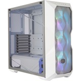 Cooler Master MasterBox TD500 Mesh White midi tower behuizing Wit | 2x USB-A | RGB | Tempered Glass