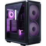 Cooler Master MasterFrame 500 Mesh ARGB midi tower behuizing Zwart | 2x USB-A | 1x USB-C | RGB | Tempered Glass