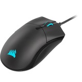 Corsair SABRE RGB PRO CHAMPION SERIES  gaming muis Zwart, 100 - 18.000 dpi, RGB led