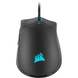 Corsair SABRE RGB PRO CHAMPION SERIES  gaming muis Zwart, 100 - 18.000 dpi, RGB led