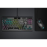 Corsair SABRE RGB PRO CHAMPION SERIES  gaming muis Zwart, 100 - 18.000 dpi, RGB led