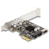 DeLOCK PCI Express x1 kaart > interne USB 5 Gbps Type-E + 19-pin USB-pin header usb-controller 