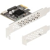 DeLOCK PCI Express x1 kaart > interne USB 5 Gbps Type-E + 19-pin USB-pin header usb-controller 