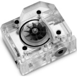 EKWB EK-Quantum Scalar Flow Indicator Top-To-Bottom D-RGB - Nickel doorstroommeter Zilver