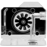 EKWB EK-Quantum Scalar Flow Indicator Top-To-Bottom D-RGB - Nickel doorstroommeter Zilver