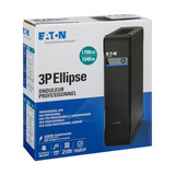 Eaton Power Quality 3P Ellipse 1700 UPS USB DIN, 1700 VA, 1040 W ups Zwart, 4x Schuko, USB‑laadpoorten, 3P1700UD