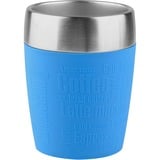 Emsa TRAVEL CUP Thermosbeker Blauw/roestvrij staal, 0,2 Liter