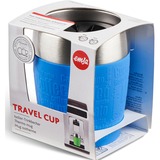 Emsa TRAVEL CUP Thermosbeker Blauw/roestvrij staal, 0,2 Liter