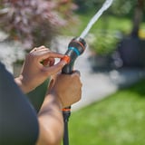 GARDENA Classic compacte multifunctionele broes Grijs/oranje, 18375-20