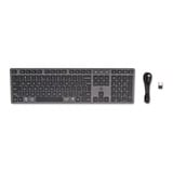 HP 720 Multi-Device Rechargeable Wireless Keyboard Zwart, EU lay-out (QWERTY), 100%, 2.4 GHz / Bluetooth