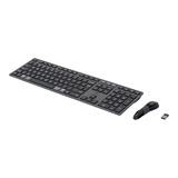 HP 720 Multi-Device Rechargeable Wireless Keyboard Zwart, EU lay-out (QWERTY), 100%, 2.4 GHz / Bluetooth