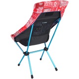 Helinox Seat Warmer - Sunset/Beach inlegkussen Blauw/rood