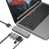 Hyper SOLO 7-in-1 USB-C Hub dockingstation Donkergrijs