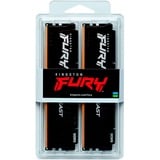 Kingston FURY 64 GB DDR5-6000 Kit werkgeheugen Zwart, KF560C30BBEK2-64, Fury Beast, XMP, EXPO
