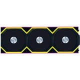 Lian Li UNI FAN SL120 Wireless case fan Zwart, 3 stuks, 4-pin PWM fan-connector