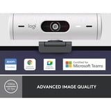 Logitech Brio 500 Full HD Webcam Wit/zwart, 1080p/30fps, 720p/60fps