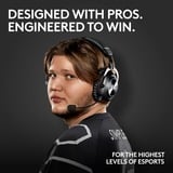 Logitech PRO X 2 LIGHTSPEED Wireless over-ear gaming headset Zwart, Pc, PlayStation 5, PlayStation 4, Nintendo Switch