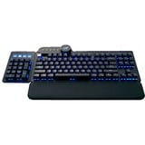 MOUNTAIN Everest Max RGB mechanisch gaming toetsenbord Zwart, US lay-out (QWERTY), Cherry MX Red, 100%, RGB, leds, ABS Keycaps, Hot-swap