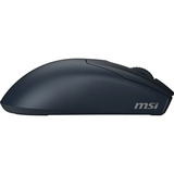 MSI FORGE GM340 WIRELESS gaming muis Donkerblauw, 800 - 12.000 DPI, 2.4 GHz / Bluetooth / USB