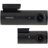 Nordväl DashCam DC102 (64GB) Zwart, 2K, GPS, Wi-Fi 