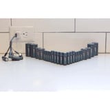 Paleblue Home Conversion Kit oplader Zwart, Batterijen: 12x AA, 8x AAA, 4x 9V, 4x D
