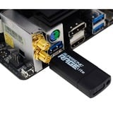Patriot Supersonic Rage Lite 128 GB usb-stick Zwart/blauw, USB-A 3.2 Gen 1